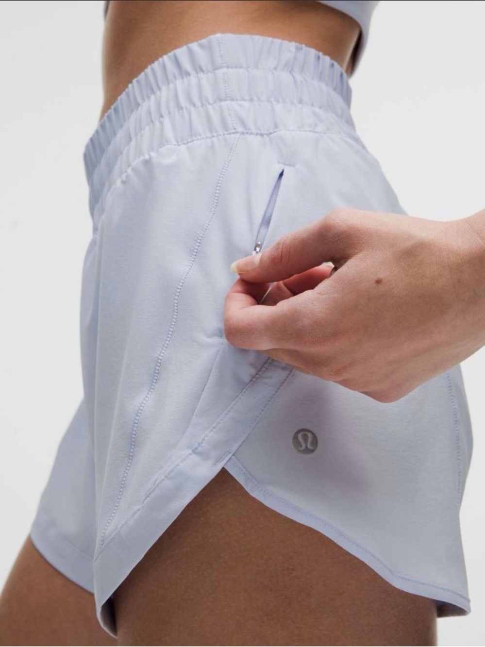 Lululemon Track That High-Rise Lined Short 12